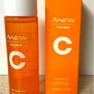 Avon Anew Vitamin C Dry Body Oil. FULL